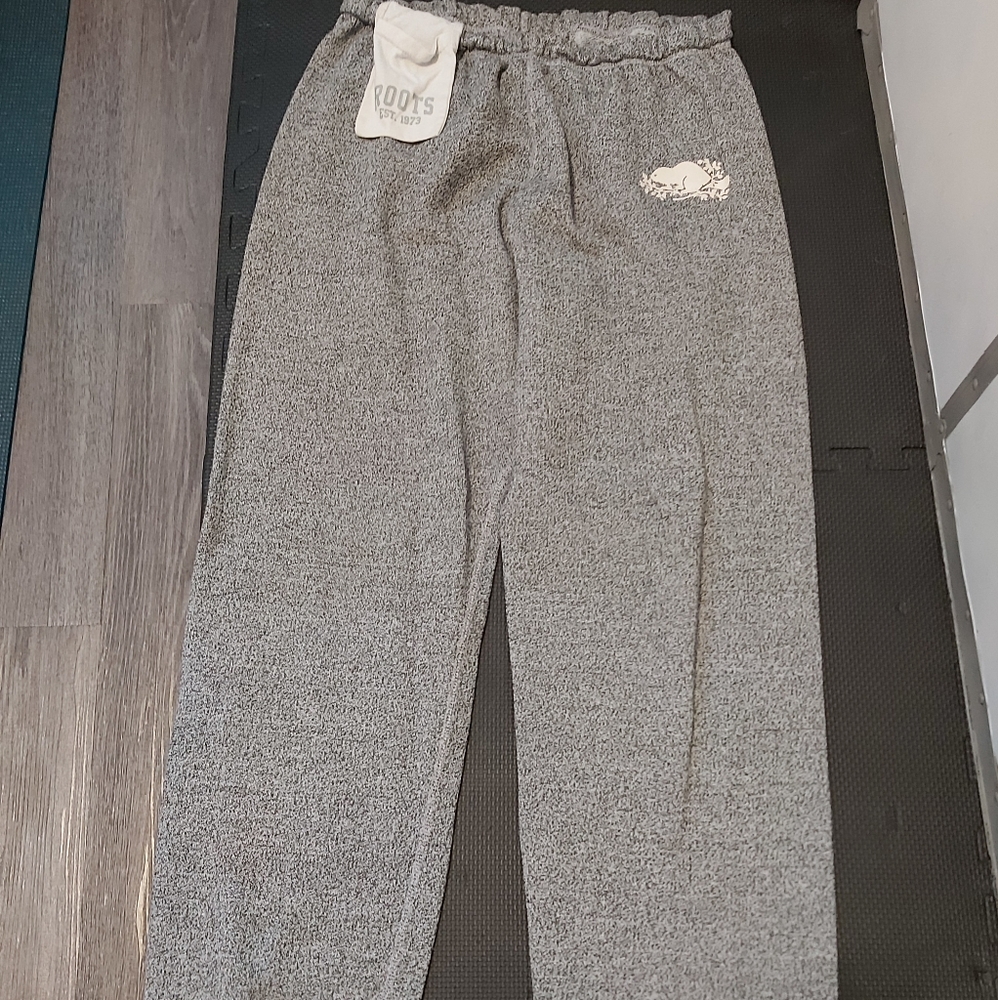 Roots salt and pepper sweatpants